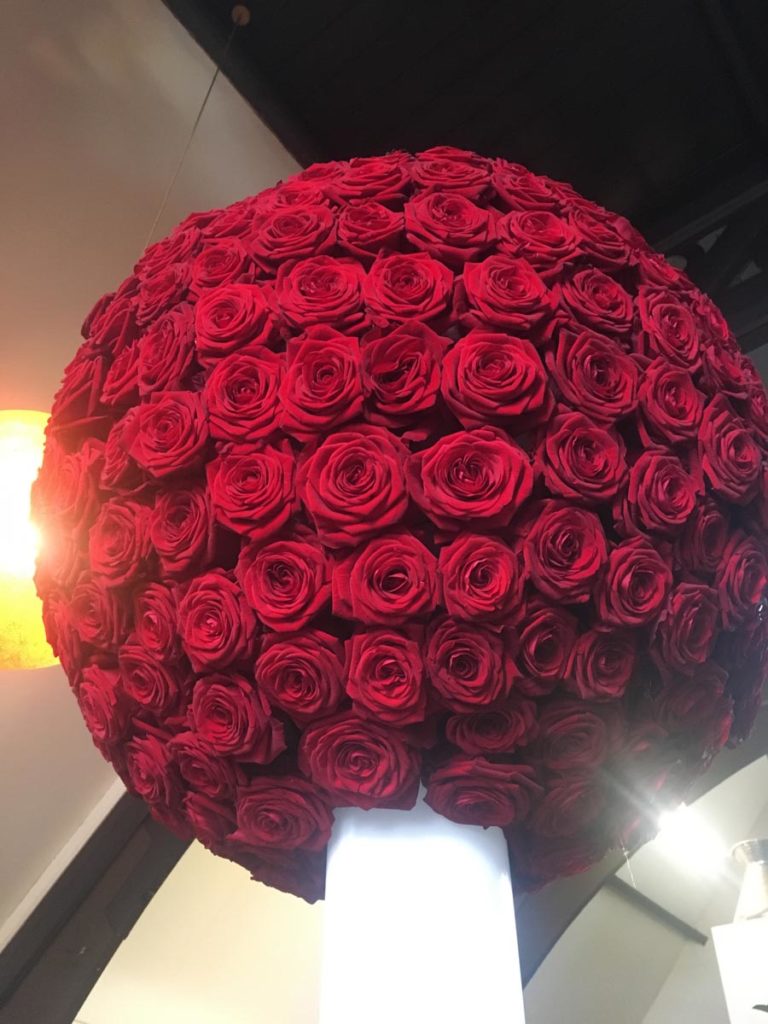 Red Rose Ball Ohana designs