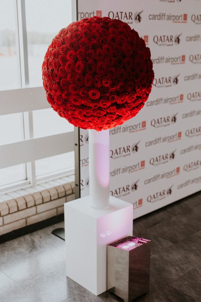Event Flowers Red Rose Ball