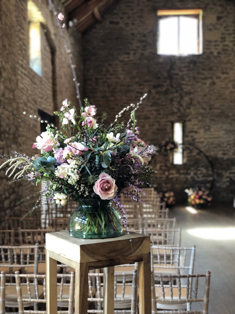 Priston Mill - The Tythe Barn Wedding Flowers