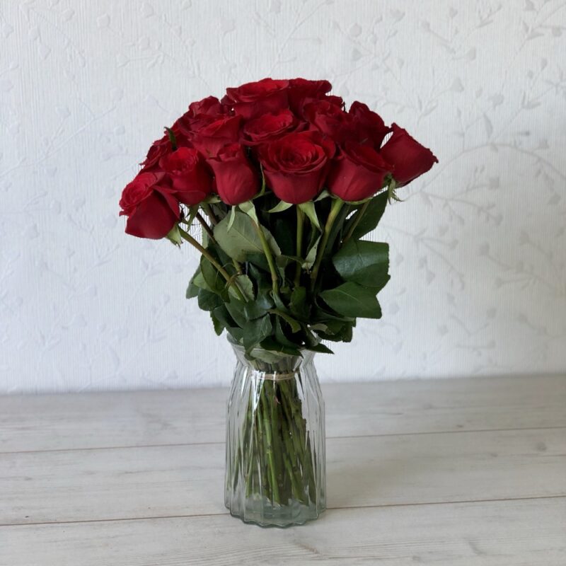 Valentine's Dozen Red Roses