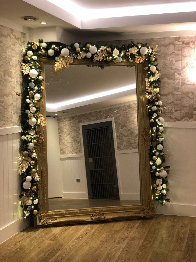 Harbour Hotel Christmas Mirror